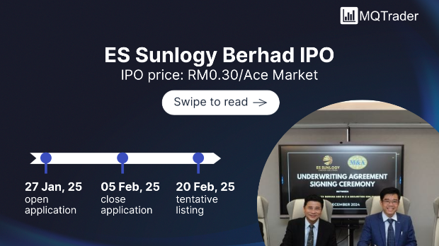 New IPO: ES Sunlogy Berhad, a provider of mechanical and electrical (M&E) engineering services and renewable energy solutions, aims to list on the ACE Market!