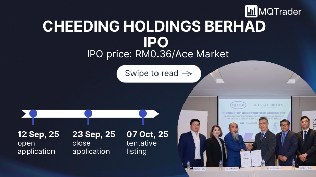 New IPO] Cheeding Holdings Berhad, a leading utilities engineering solutions provider specialising in EPCC and maintenance of overhead and underground power infrastructure and substation services, pla