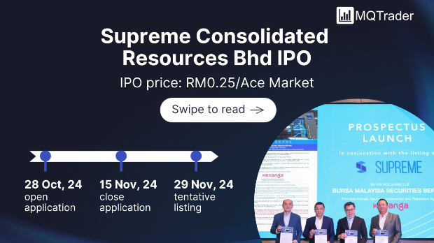 New IPO: Supreme Consolidated Resources Berhad, a distributor and warehouser of F&B products, aims to list on the ACE Market!